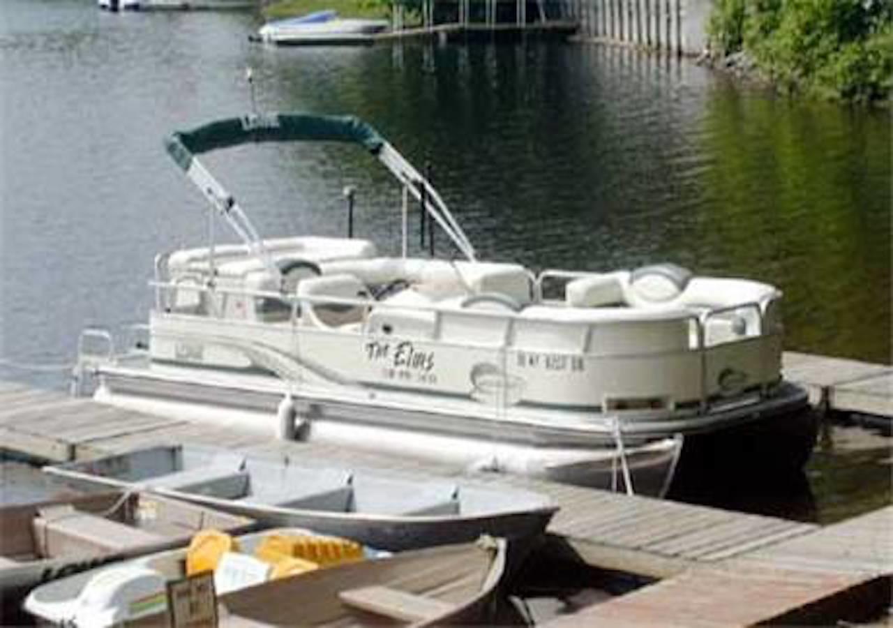 The Elms Waterfront Cottages Lake Luzerne Luaran gambar